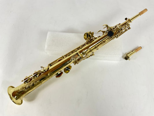Used Selmer Series III Bb Soprano Saxophone (SN: N.580677)