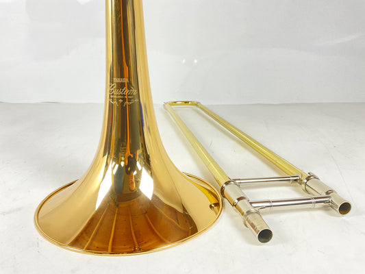 Used Yamaha YSL-820GII Bb/F Tenor Trombone (SN: 436600)