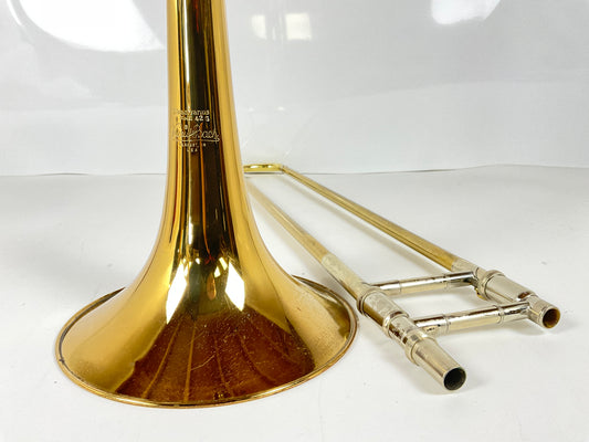 Used Bach 42BOG Bb/F Tenor Trombone (SN: 101302)