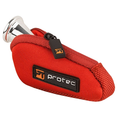 Protec French Horn Neoprene Mouthpiece Pouch Red