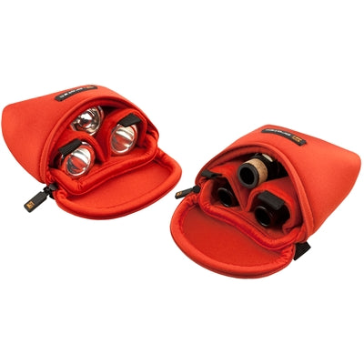Protec Trombone/Alto Sax/Clarinet 3 Piece Mouthpiece Pouch Red