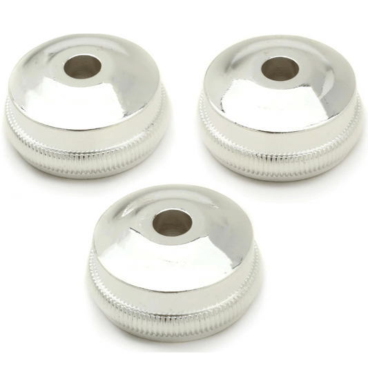 Bach Heavy Valve Bottom Caps Silver Plate