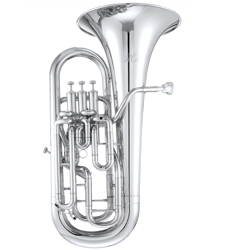 Jupiter 1270 XO Professional Bb Compensating Euphonium Silver Plate