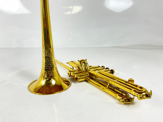 Used King Bb Herald Trumpet (SN: 429486)