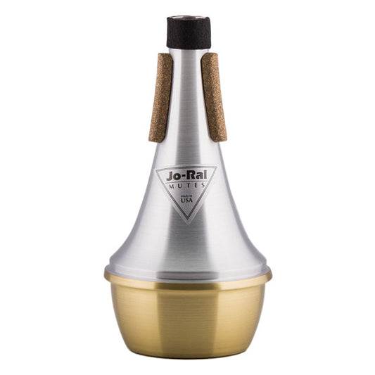 Jo-Ral Trumpet Straight Mute Brass Bottom TPT1B