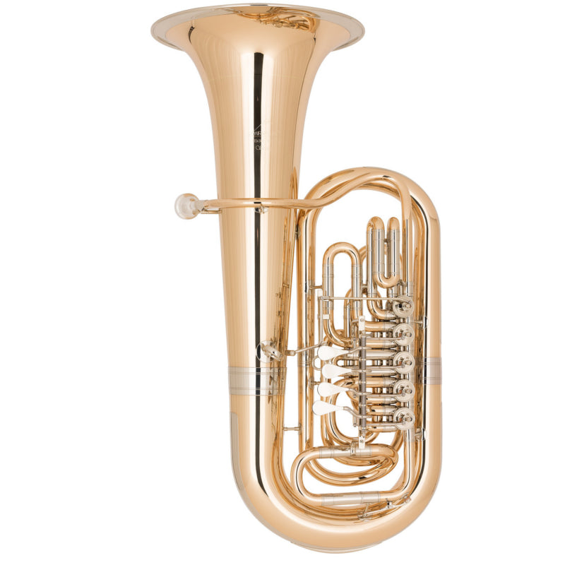 Miraphone Starlight model 383 EEb Tuba in Gold Brass