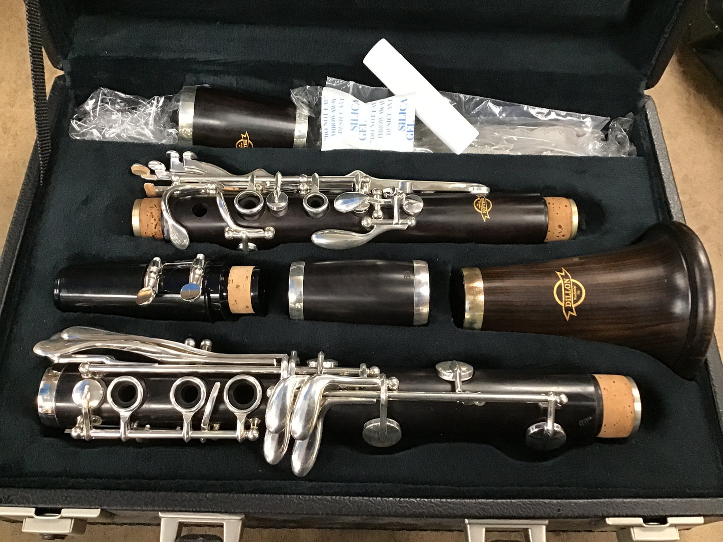 Dillon Bb Clarinet Grenadilla Wood
