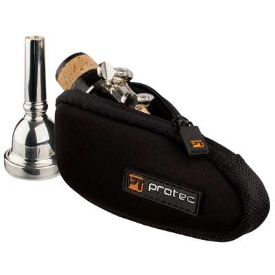 Protec Trombone/Alto Saxophone Neoprene Mouthpiece Pouch Black