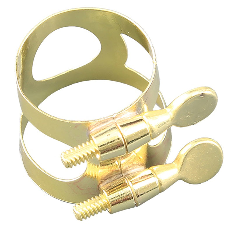 Yamaha Alto Sax Ligature Lacquered Brass