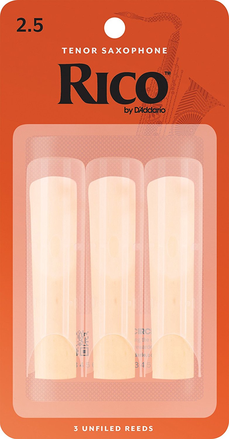 Rico Tenor Saxophone Reeds Pack of 3 1.5