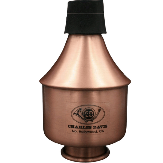 Charles Davis Harmon Trumpet Mute Brushed Copper