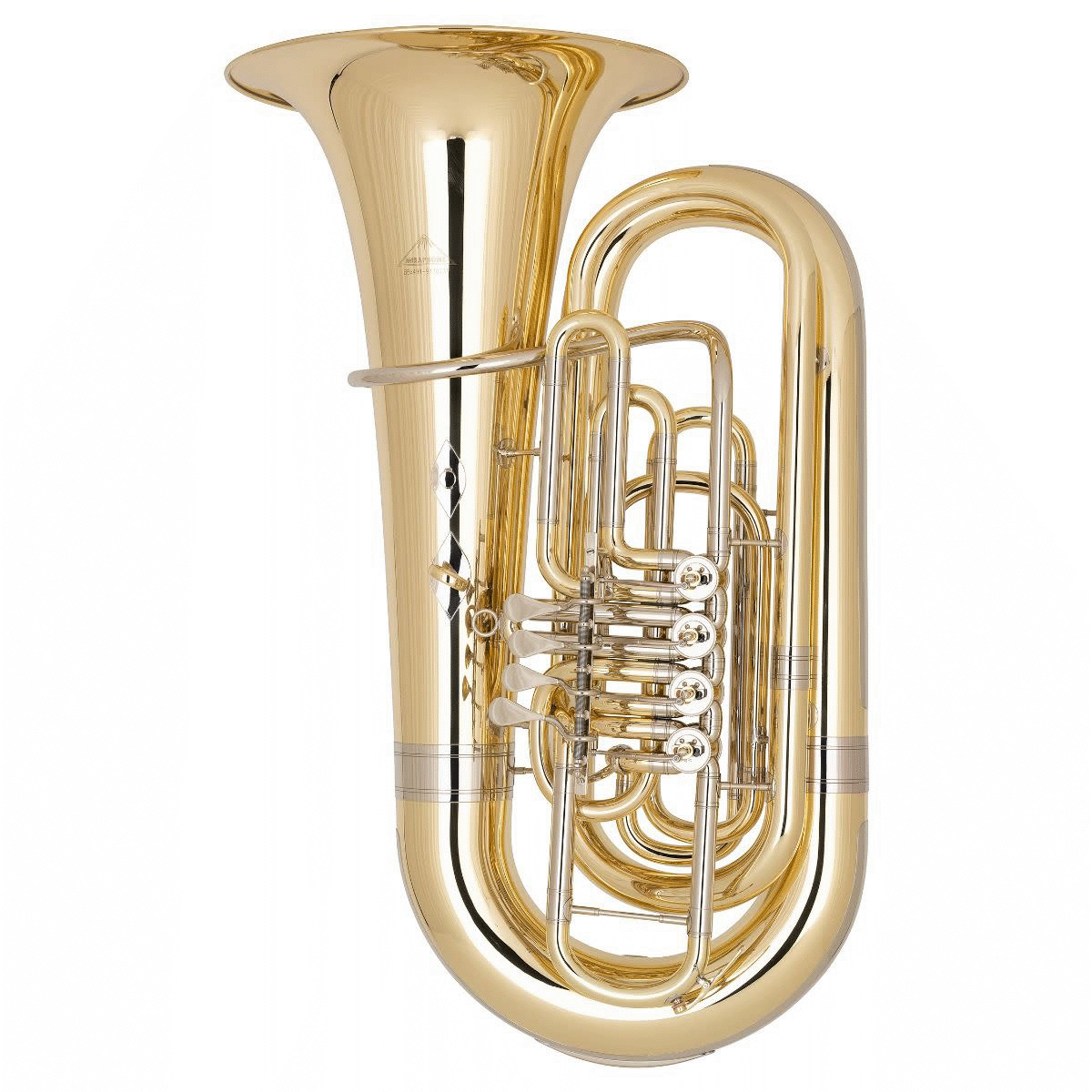Miraphone 494 "Hagen" BBb Tuba in Lacquer Yellow Brass