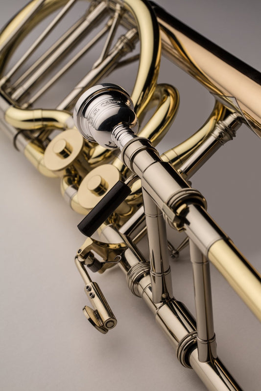 Shires Q Series Model Q36GR Bass Trombone, Gold Brass
