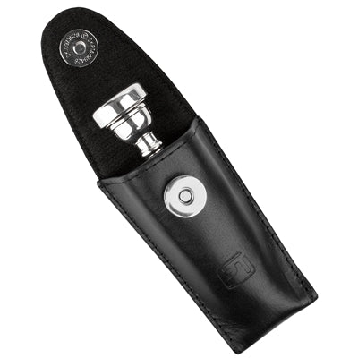 Protec L203 Small Brass Leather Mouthpiece Pouch Black