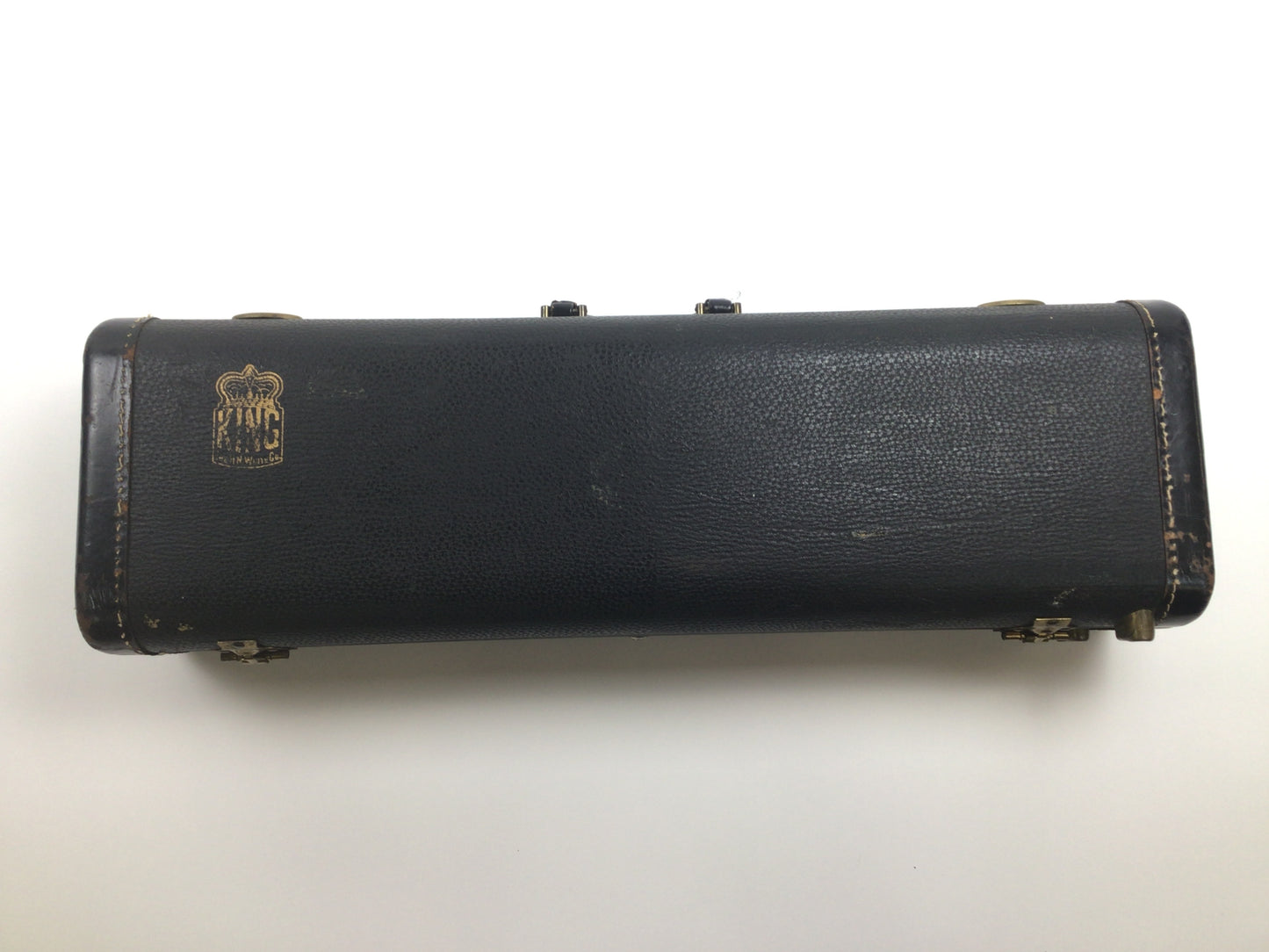 Used King Bb Herald Trumpet, Sterling Silver Bell (SN: 314160)