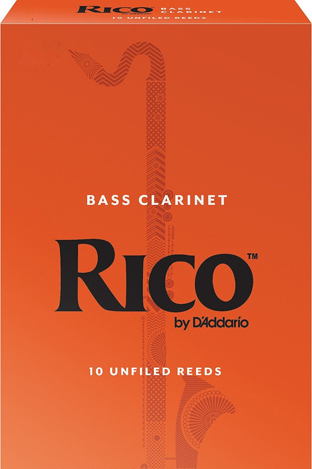 Rico Bass Clarinet Reeds Pack of 25 2
