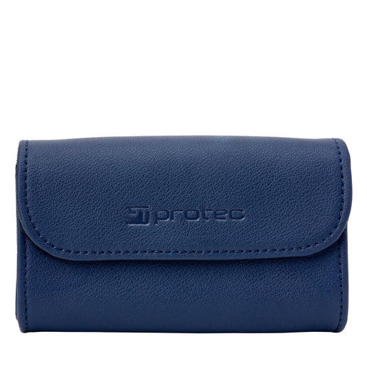 Protec French Horn Mouthpiece Pouch - INGO, 4-Piece Navy Blue