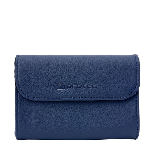 Protec Trombone/Alto Saxophone/Clarinet Mouthpiece Pouch - INGO, 3-Piece Navy Blue