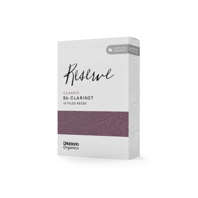 D'Addario Organic Reserve Classic Bb Clarinet Reeds