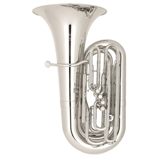 Miraphone CC1291-5V Piston CC Tuba Silver
