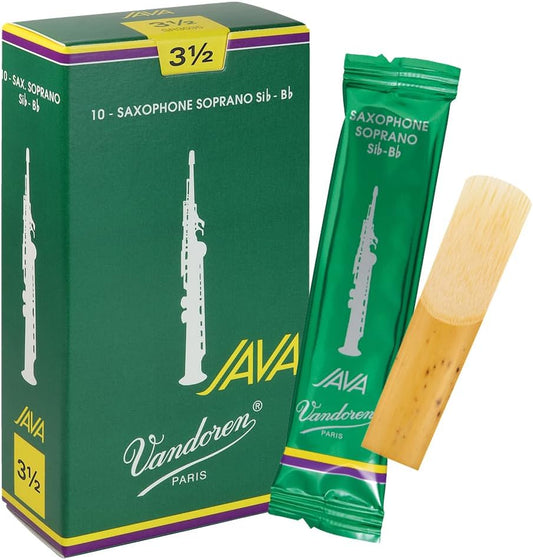 Vandoren Soprano Sax Java Reeds 3 1/2
