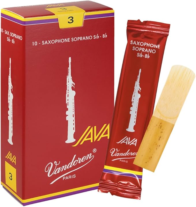 Vandoren Soprano Sax Java Red Reeds