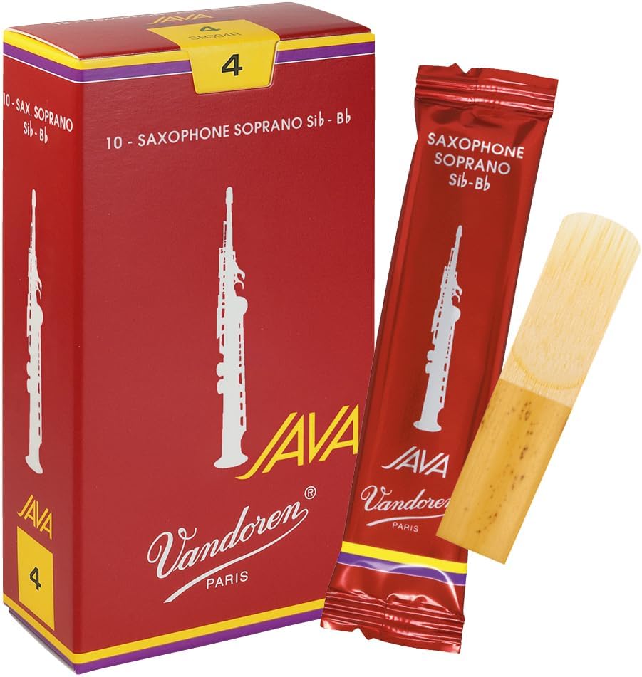 Vandoren Soprano Sax Java Red Reeds