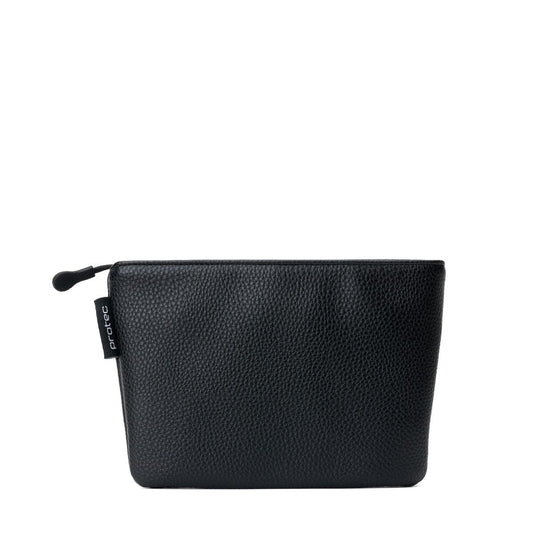 ProTec A215 4-Piece Slim Leatherette Trumpet Mouthpiece Pouch, Black