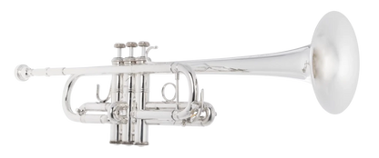 Bach Stradivarius Trumpet in C, Silver Plate C190SL229F