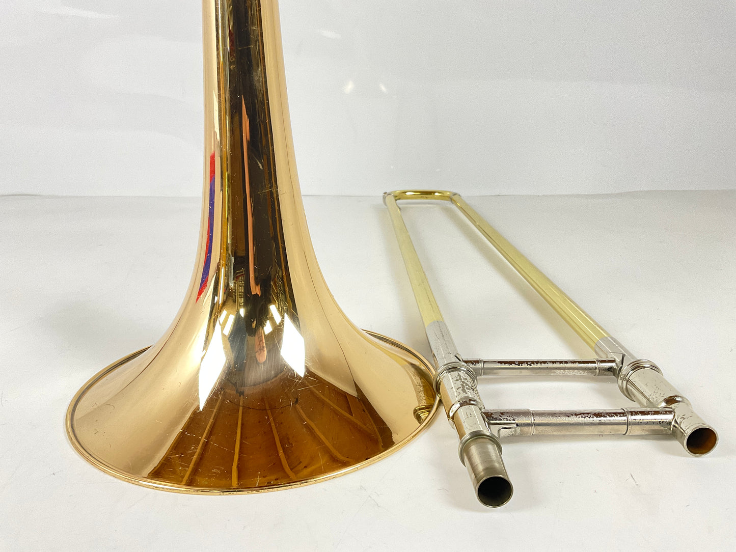 Used Yamaha YSL-8420G Bb/F Trombone (SN: 001908)