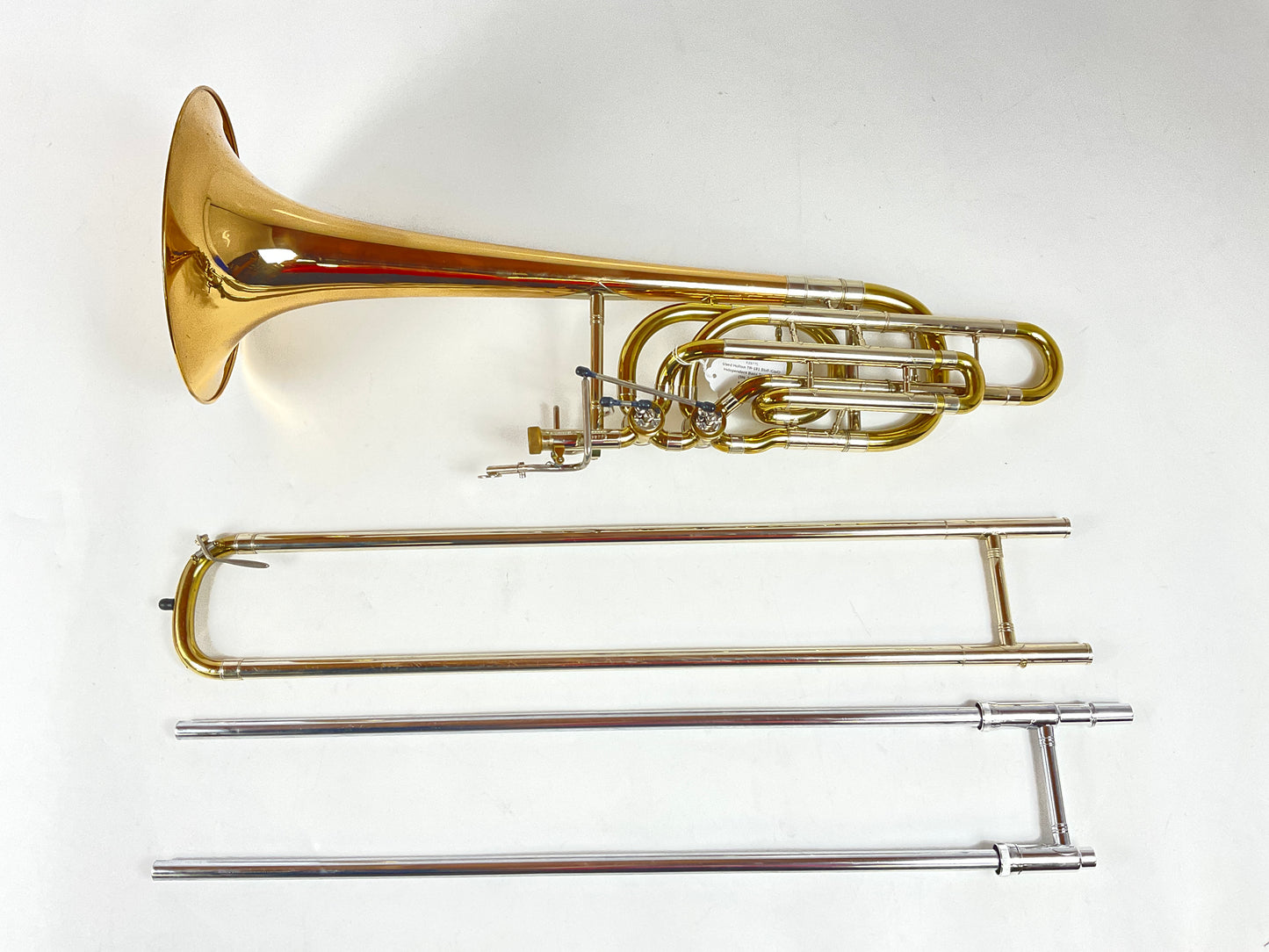 Used Holton TR-181 Bb/F/Gb/D Independent Bass Trombone (SN: 639775)