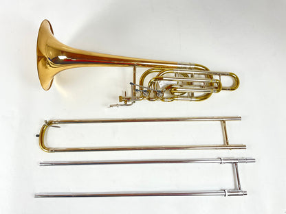 Used Holton TR-181 Bb/F/Gb/D Independent Bass Trombone (SN: 639775)