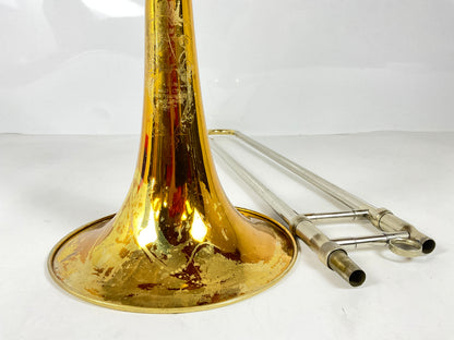 Used King Duo Gravis Bb/F/D Bass Trombone (SN: 461935)