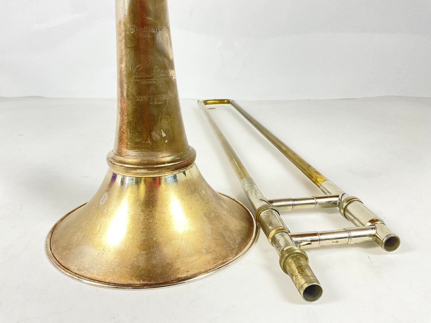 Used Bach 16 Bb Trombone, NY 67/Mt. Vernon (SN: 7088)