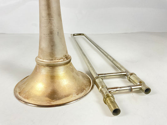Trombone Bach 401L Sib d'occasion, NY/Mt. Vernon (SN : 7080)