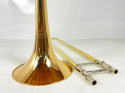 Used Yamaha YSL-820GII Bb/F Tenor Trombone (SN: 404407)