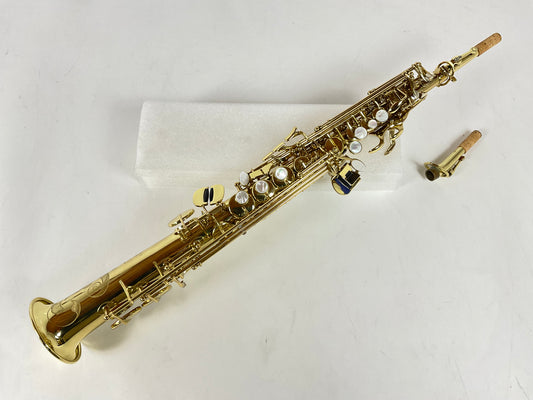 Used Selmer Series III Bb Soprano Saxophone (SN: N.580677)