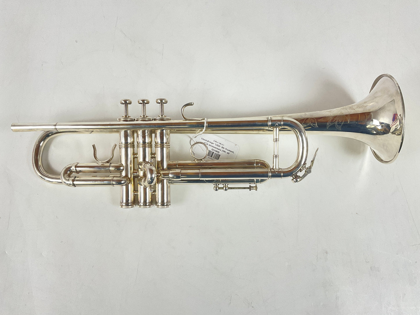 Used Benge "USA" Bb Trumpet, 50th Anniversary (SN: 40 321069)