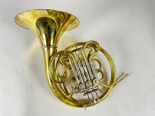 Used Ricco Kuhn 293 F/Bb Double French Horn (SN: 1891207)