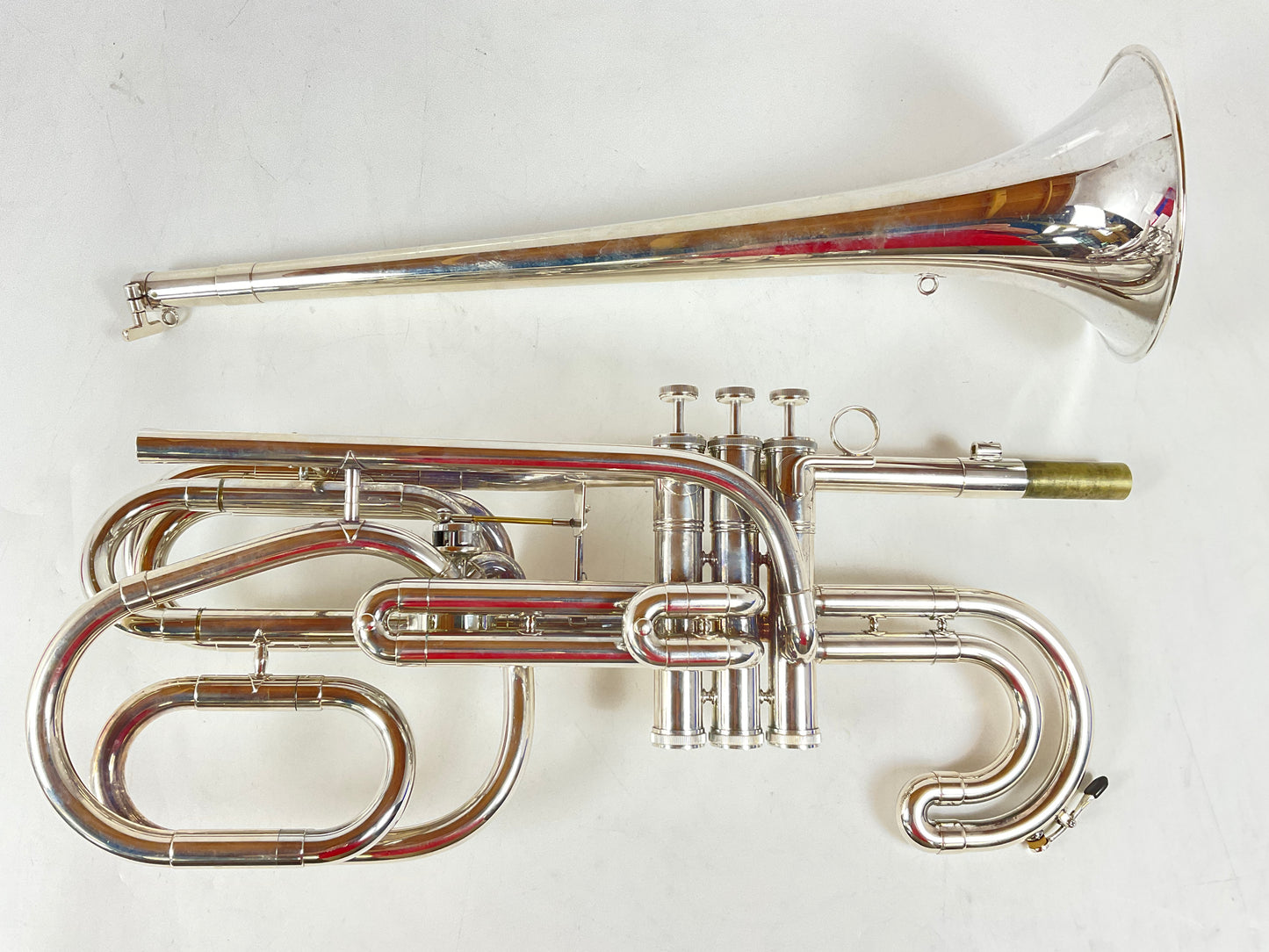 Used Smith Watkins Bb/F Bass Fanfare Trumpet (SN: 42605)