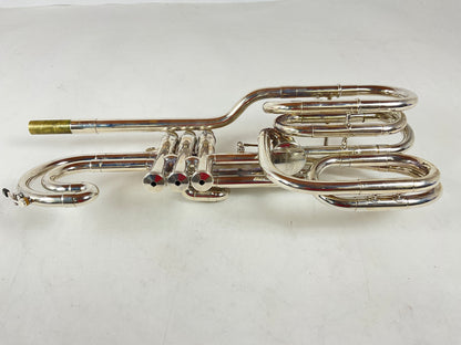 Used Smith Watkins Bb/F Bass Fanfare Trumpet (SN: 42605)