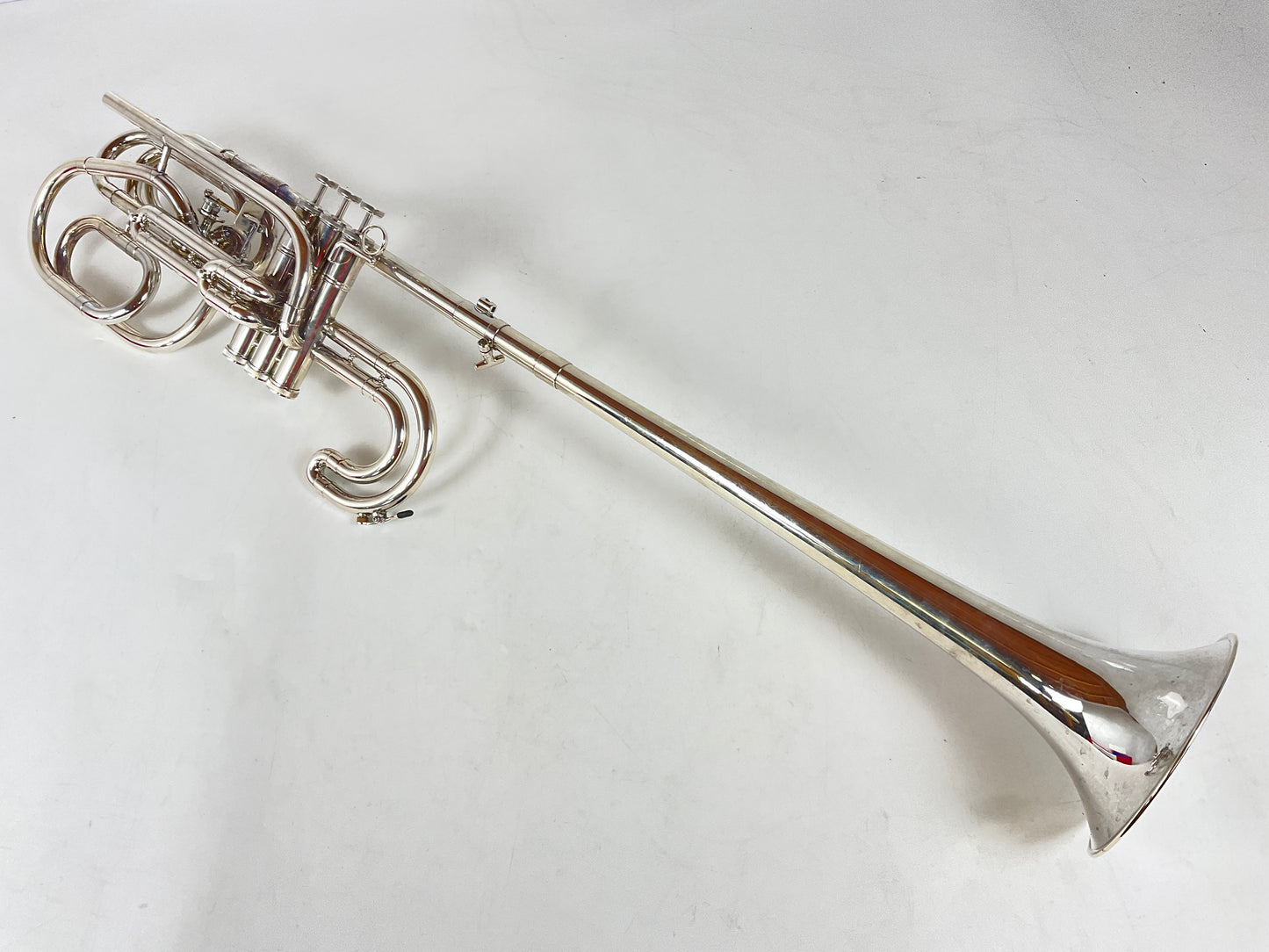 Used Smith Watkins Bb/F Bass Fanfare Trumpet (SN: 42605)