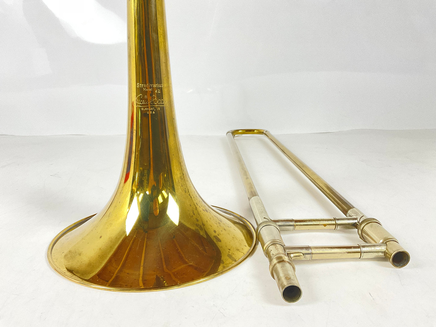 Used Bach 42B Bb/F Tenor Trombone (SN: 58758)