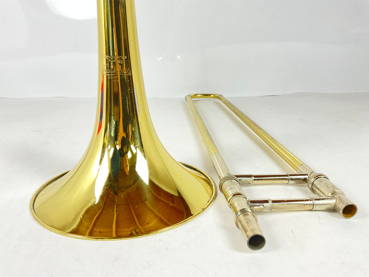 Used Bach 42BO Bb/F Tenor Trombone (SN: 156048)