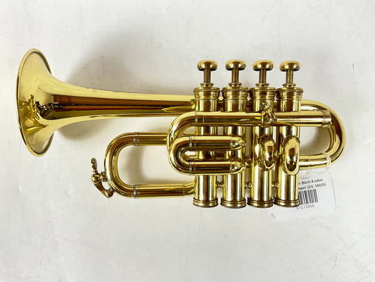 Used Selmer Bb/A Four-Valve Piccolo Trumpet (SN: 56025)