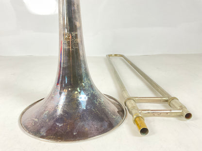 Used Bach "New York" LT36 Bb Tenor Trombone, Sterling Silver Plus 42 Bell (SN: 3937)