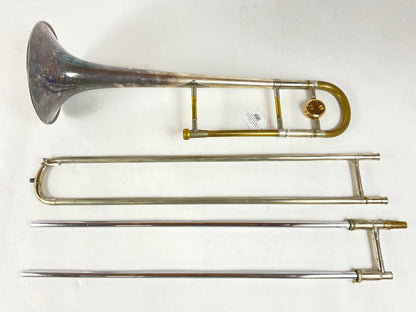 Used Bach "New York" LT36 Bb Tenor Trombone, Sterling Silver Plus 42 Bell (SN: 3937)