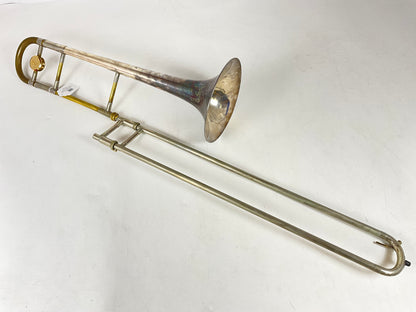 Used Bach "New York" LT36 Bb Tenor Trombone, Sterling Silver Plus 42 Bell (SN: 3937)