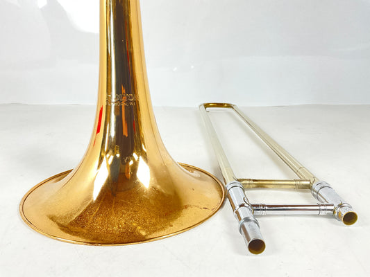 Used Holton TR-181 Bb/F/Gb/D Independent Bass Trombone (SN: 609880)