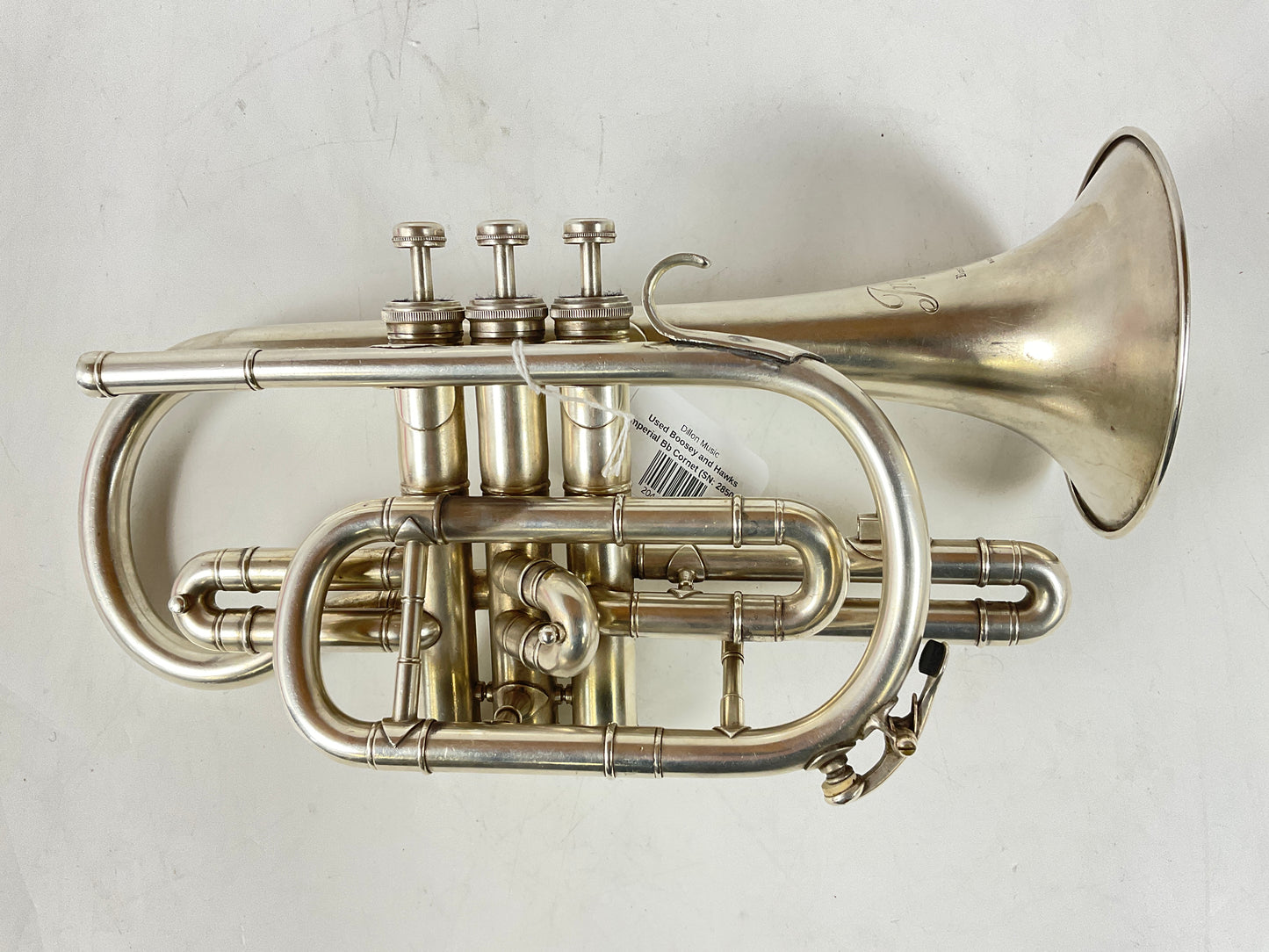 Used Boosey and Hawks Imperial Bb Cornet (SN: 285050)